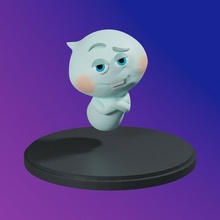 alma 22 joe Gadner Disney pixar 3d personagem escultura brinquedo estatueta 3d print model - Mito3D