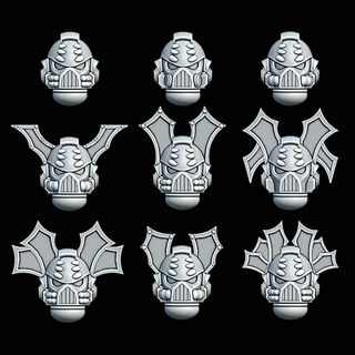anima bevitori legione caschi guerra martello 30k scifi miniatura sci futuro cavaliere miniature fi spazio marino casco 40000 42k 3d print model - Mito3D