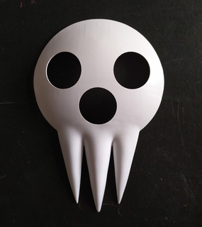 soul eater - shinigami mask anime manga death cosplay prop 3d print model - Mito3D
