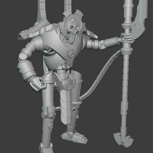 soulless mechanicals - extractor art robot priest monster machine war sci-fi miniature space 3d print model - Mito3D