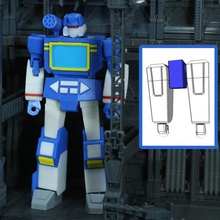 soundmaster upgrade kit - non supporta gioco soundwave trasformatori decepticons robot i giocattoli 3d print model - Mito3D