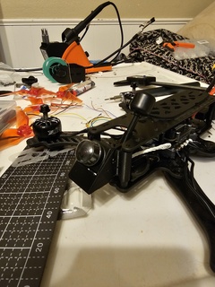 source one v3 camera mount tx holder frame radio elrs crossfire ghost fpv first person view parts 3d print model - Mito3D