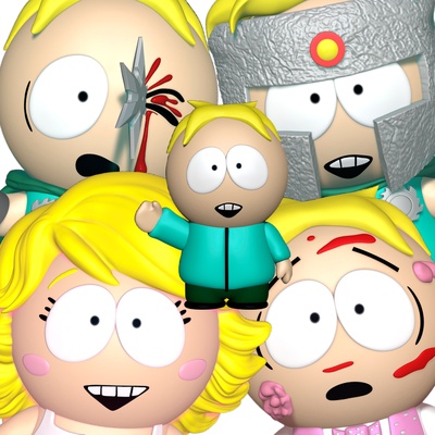 south park 3d print figurines butters collection cartman wendy baby stan kenny kyle figurine collectible 3dprint cartoon art toy toys 3d print model - Mito3D