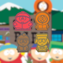 south park kit x4 cookie cutter kenny stan kyle cartman sharp moulds fondant cookies design cutters drawings stamper 3d print model - Mito3D
