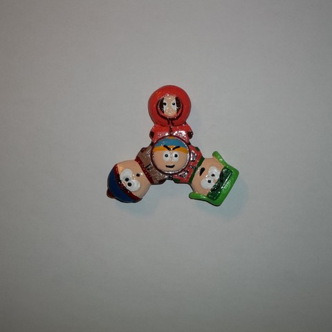 south park spinner juego juguete 3D print model - Mito3D