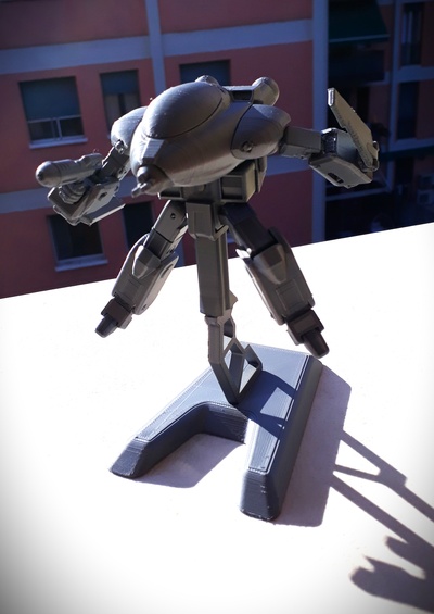 sud traverser carcajou jeu robotech macross transformable articulé anime robot mecha jouets véhicule logan 3d print model - Mito3D