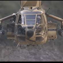 Soviético helicóptero rambo película guerra 3d print model - Mito3D