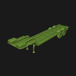 soviet semitrailer maz-938b -938 deltorvik Game maz games army military scale miniature 3d print model - Mito3D