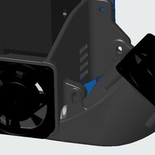 sovol sv01 - fan duct cooler 40x40 direct drive 40 3d print model - Mito3D