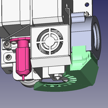 sovol sv01 duct cooling fan - mod evocivic design tool shroud 3d printer parts 3d print model - Mito3D
