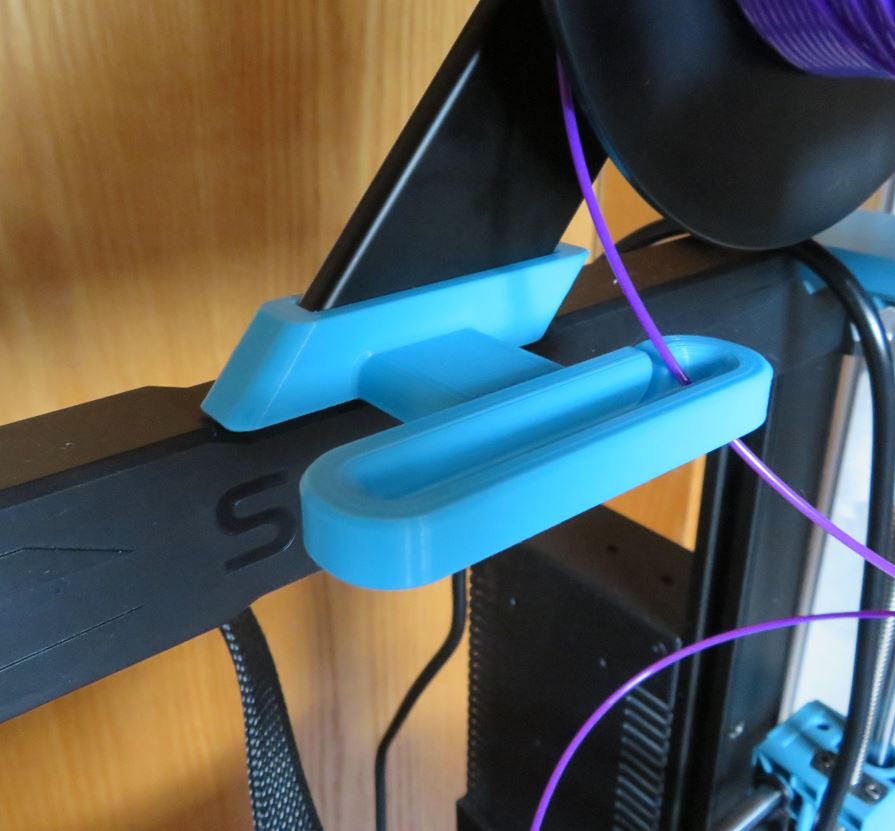 Sovol sv06 longue filament guider ovale mettre jour 3d imprimante 3D print model - Mito3D