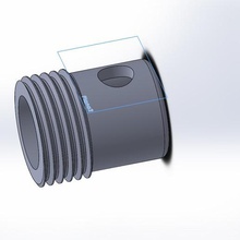 spa nozzle aerator 12 mm injector tube pools 3d print model - Mito3D