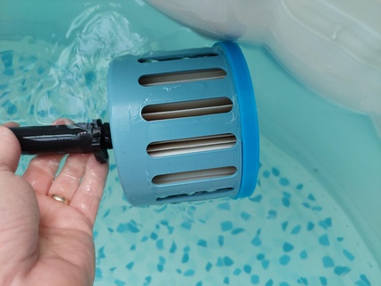 spa solar aquecedor 5 filtro caso bainha poli tubo suporte grampo irrigação aquecimento impressão colocar 3d print model - Mito3D