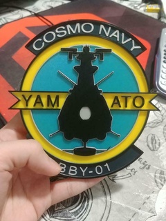 Uzay savaş gemisi yamato rozet multi color moda 3d print model - Mito3D