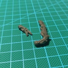 espaço erro larva descascador arma fogo criaturas 3d print model - Mito3D