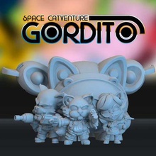 space catventure gordito playset game toys spaceship patreon free awesome adventure 3d print model - Mito3D