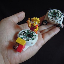 espacio comandante gadget la robótica diminutas pequeño el robot mini de lego controlador bluetooth 3d print model - Mito3D