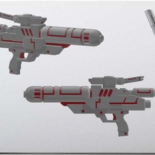 Raum kommunistischen - mech plasma-Gewehr handheld Spiel 40k tabletop tau wh40k Spielzeug 3d print model - Mito3D