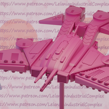 espace communiste papillon fighter bomber tau marteau guerre warhammer40k 40k mini poisson scifi réservoir 3d print model - Mito3D