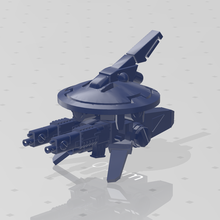 uzay çift karabina frizbi komünist oyun balık nabız drone mini 40k warhammer40k warhammer tau 3d print model - Mito3D