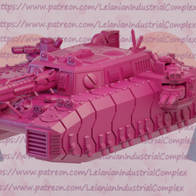 espaço comunista super pesado hover tank negação modelo tau martelo guerra warhammer40k 40k mini peixe scifi tanque 3d print model - Mito3D