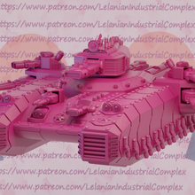 espace communiste grand super lourd hover tank gamme assassin variante tau marteau guerre warhammer40k 40k mini poisson scifi réservoir 3d print model - Mito3D