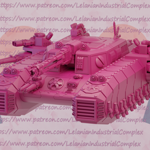 espaço comunista super pesado hover tank Deus máquina assassino variante tau martelo guerra warhammer40k 40k mini peixe scifi tanque 3d print model - Mito3D