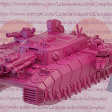 espaço comunista super pesado hover tank plasma íon aniquilador variante tau martelo guerra warhammer40k 40k mini peixe scifi tanque 3d print model - Mito3D