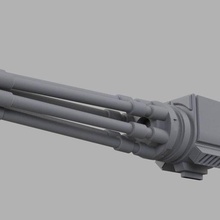 espacio comunista pesado Estallar cañón 3d print model - Mito3D