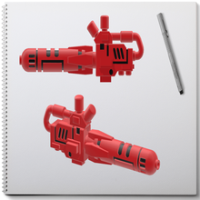 space communist mech rifle plasma type tier 2 game tabletop toy 3d print model - Mito3D