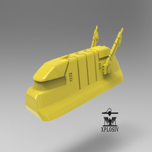 space communist pur'on'yah enclosed cockpit cover game 40k tabletop tau toy 3d print model - Mito3D