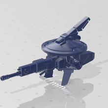 Raum kommunistischen Gewehr frisbee Spiel Fisch Puls Drohne Kommunist mini 40k warhammer40k warhammer tau 3d print model - Mito3D