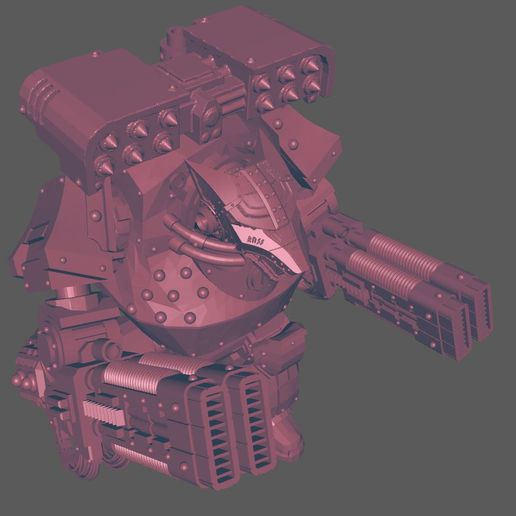 space coyote volkite coffin wolves walker 40k dreadnought 3D print model - Mito3D