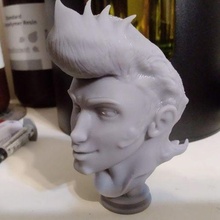 space dandy bust anime 3d print model - Mito3D