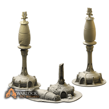 space elf communications tower eldar 40k 40000 tabletop wargame terrain diorama craftworld 3d print model - Mito3D
