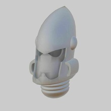espaço duende defensor cabeça Aeldari Asuryani eldar martelo guerra 40k toy_game_accessories 3d print model - Mito3D
