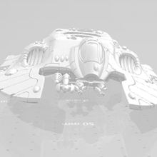 space elf tank builder game eldar elves falcon wave serpent fire prism death spinner warhammer 40k craftworlds asuryani 3d print model - Mito3D