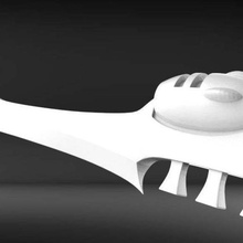 uzay elf hükümdarıyım kenar hayalet görünümünü keskin oyun oyuncak aksesuarları 3d print model - Mito3D