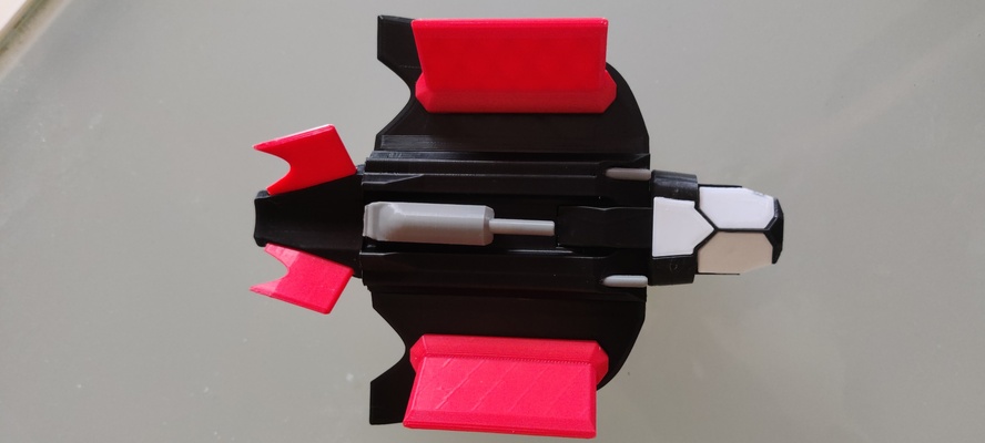 uzay dövüşçü mkii oyun gemi mekansal chasseur jouet a inşa etmek 3d print model - Mito3D