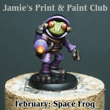space frog game tabletop miniature mini painting minis 3d print model - Mito3D