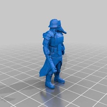 Raum Granatwerfer-Soldat Kunst Menschen death korps krieg 3d print model - Mito3D