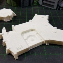 space guard hq mark architecture buildings structures 3d print model - Mito3D