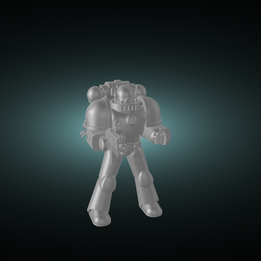 space guard warrior ver 2 3D print model - Mito3D