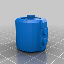 espaço barril brinquedo 3d print model - Mito3D