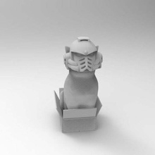 space marine del gatto gioco giocattoli accessori di minis mini cat 3d print model - Mito3D