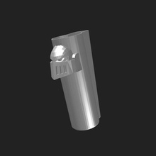 space marine clip case various cigarette lighter pouch 3d print model - Mito3D