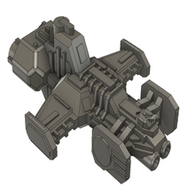 space marine destructor juego de juguete bfg battlefleet gothic 3d print model - Mito3D