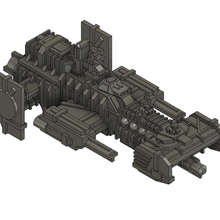space marine fregata 1 gioco giocattolo bfg battlefleet gothic 3d print model - Mito3D