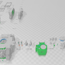 espaço freiras catrelator kit ferramentas jogos tampo mesa guerra martelo 40k 3d print model - Mito3D
