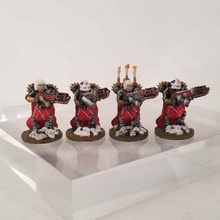 space nuns flame throwers game 28mm 28mmscale 40k flamer heroic scale heroquest miniature guns oldhammer sisters battle spacecrusade toy accessories 3d print model - Mito3D